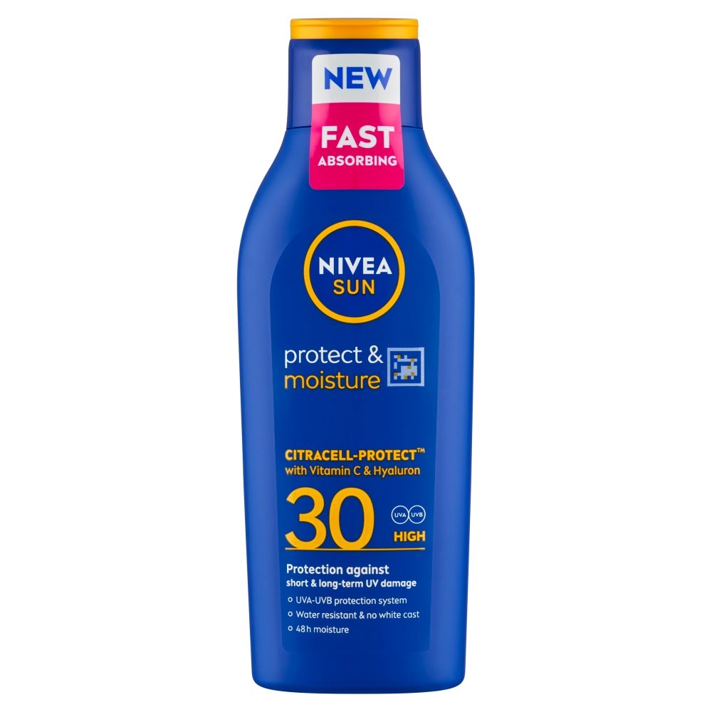 Levně Nivea Sun mléko 200ml OF30 hydrat