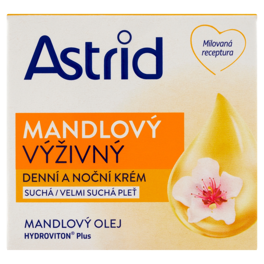 Levně Astrid krém 50ml Almond Care mandlový