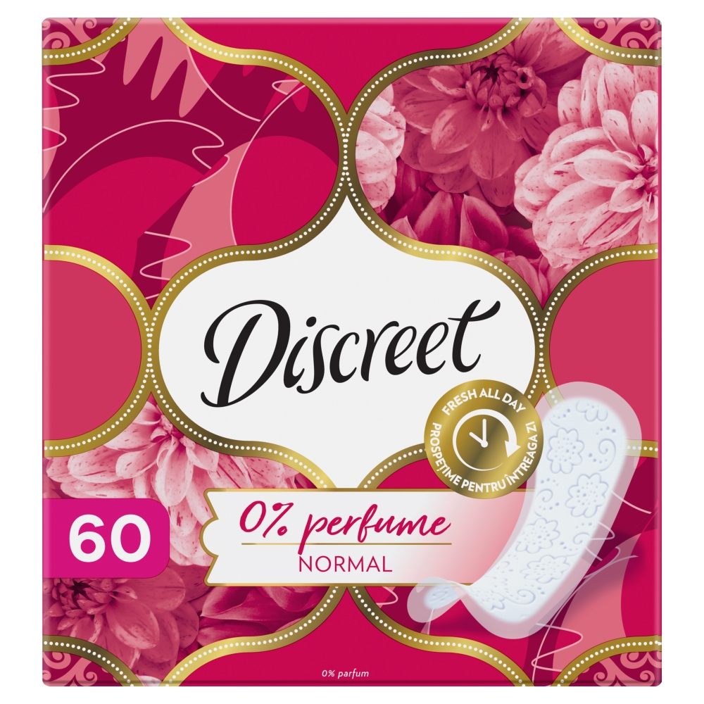 Dámské vložky Discreet - intimky, normal, 60