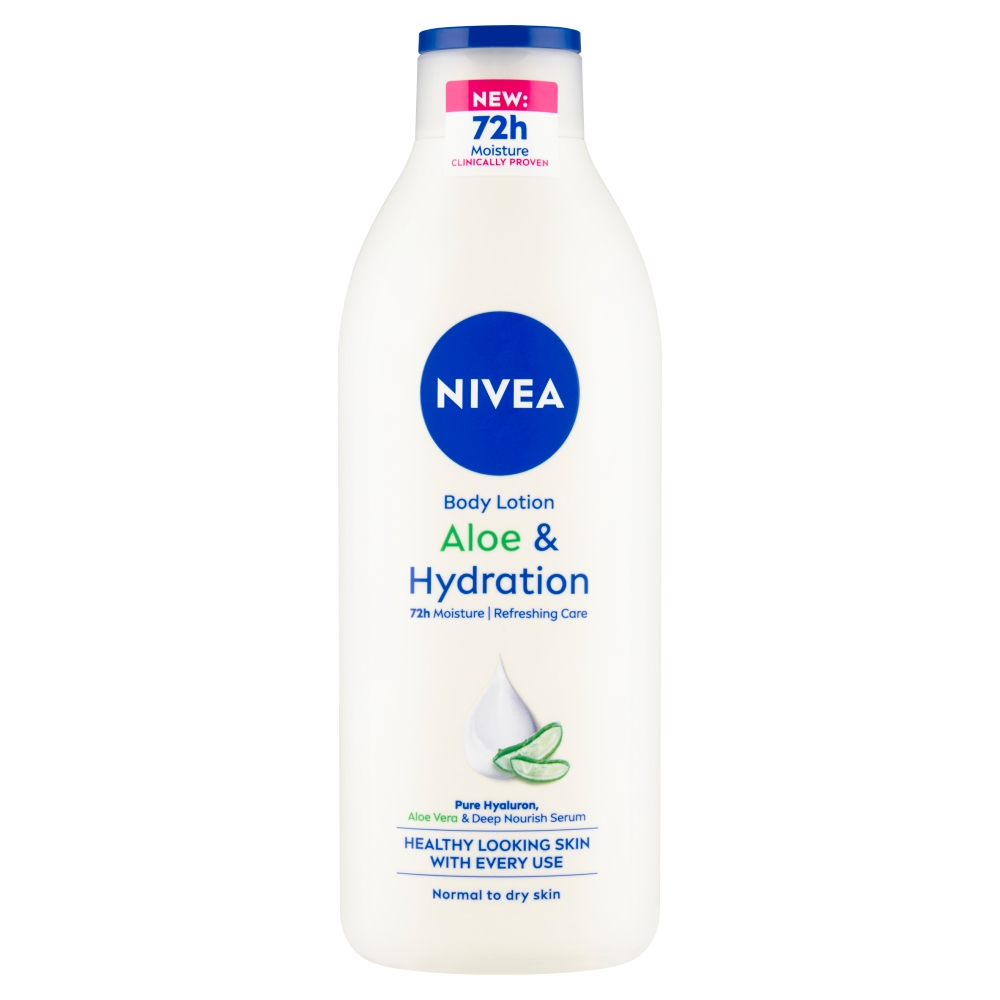 Levně NIVEA TĚLOVÉ MLÉKO 400ML SOFT ALOE na suchou pokožku