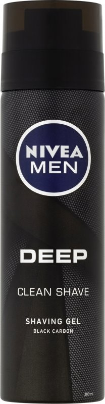 NIVEA MEN deep clean gel na holení 200ml