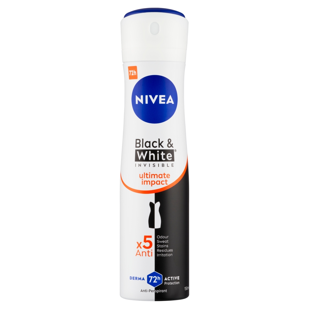 NIVEA ANTIP SPRAY 150ML B&W ULTIM IMPACT