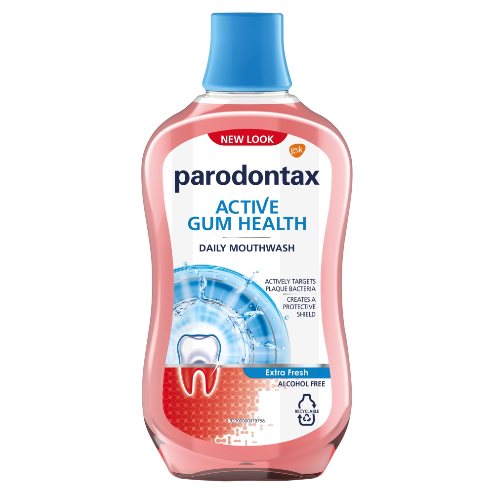 Levně Glaxo Smithkline Parodontax Daily Gum Care Extra Fresh 500 ml