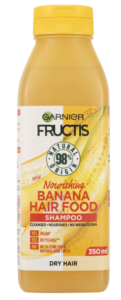 GARNIER FRUCTIS Hair Food Šampon na vlasy Banana 350 ml