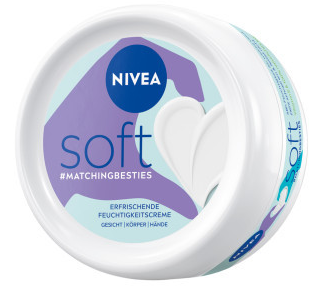 Nivea krém Soft kelímek 200ml