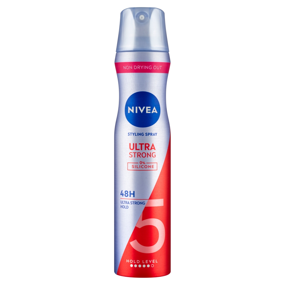 Levně Nivea Lak 250ml Ultra Strong č.5