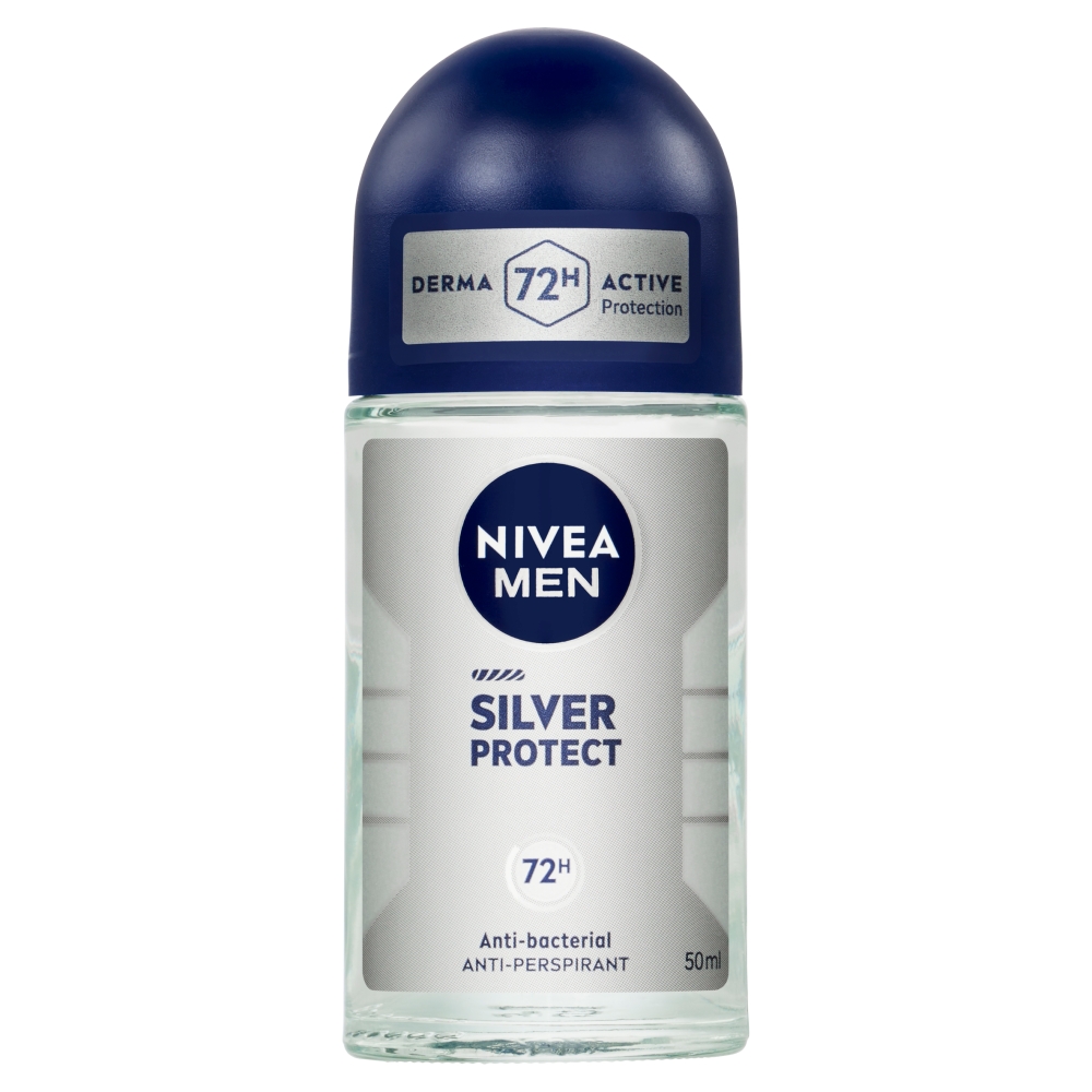 Levně Nivea Roll-on Men 50ml Silver Protect