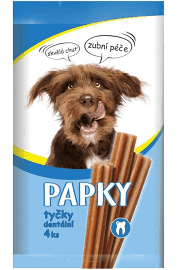 Akinu PAPKY dentální tyčinky pro psy 4ks