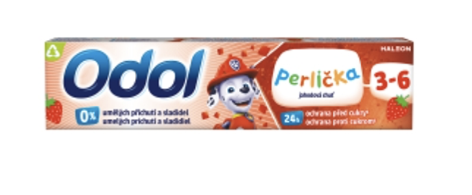 Odol Perlička dětská zubní pasta jahoda 2+