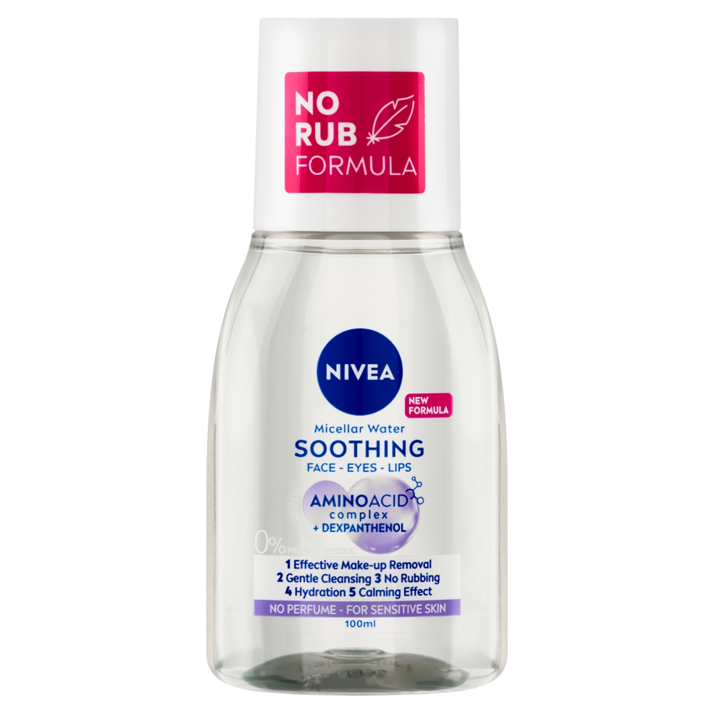 Levně Nivea Gentle Caring micelární voda pro citlivou pleť 100 ml