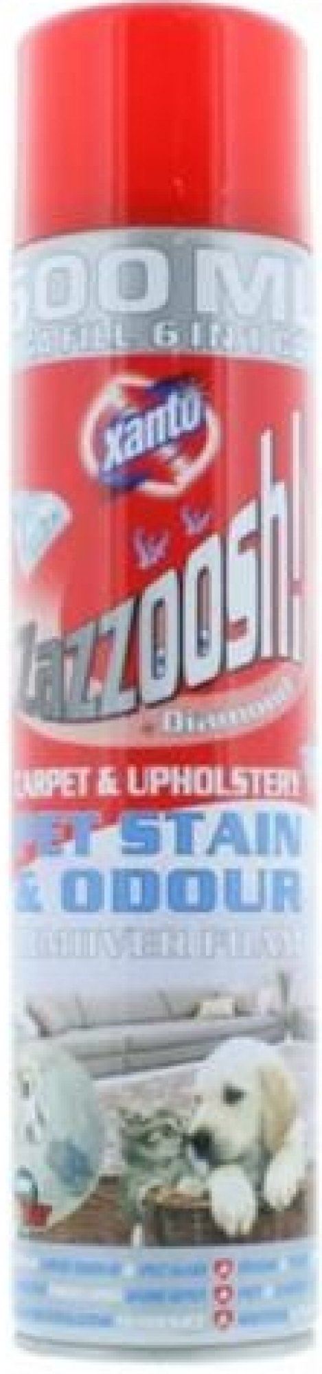 Xanto Vamoosh! pěnový odstaňovač skvrn a pachu z domácích zvířat 600 ml