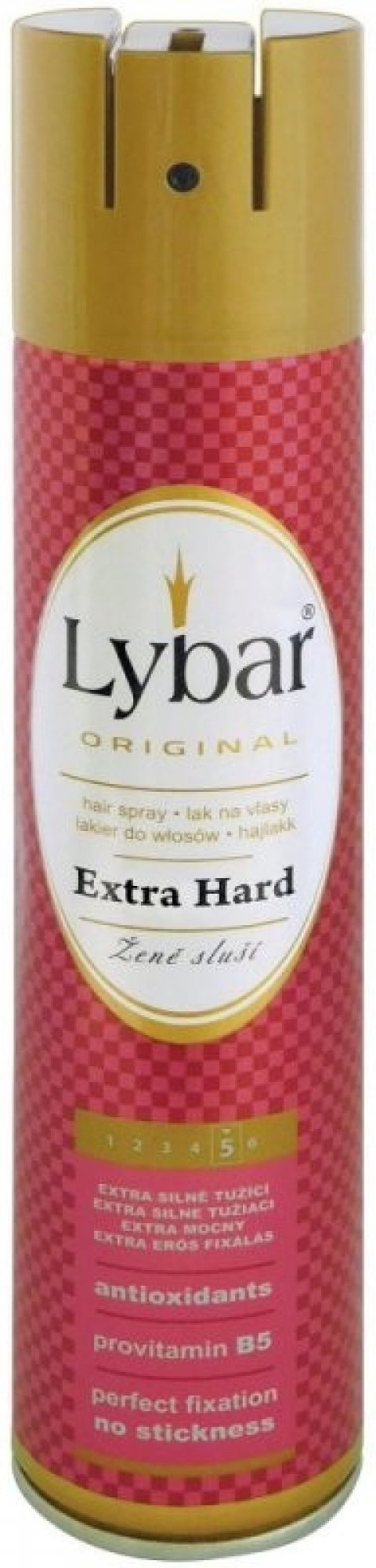 Lybar Original Extra Hard lak na vlasy 5 250 ml