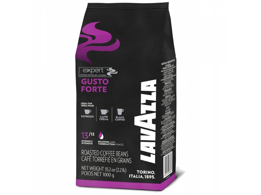 Levně Lavazza Expert Gusto Forte zrnková Káva 1000 g