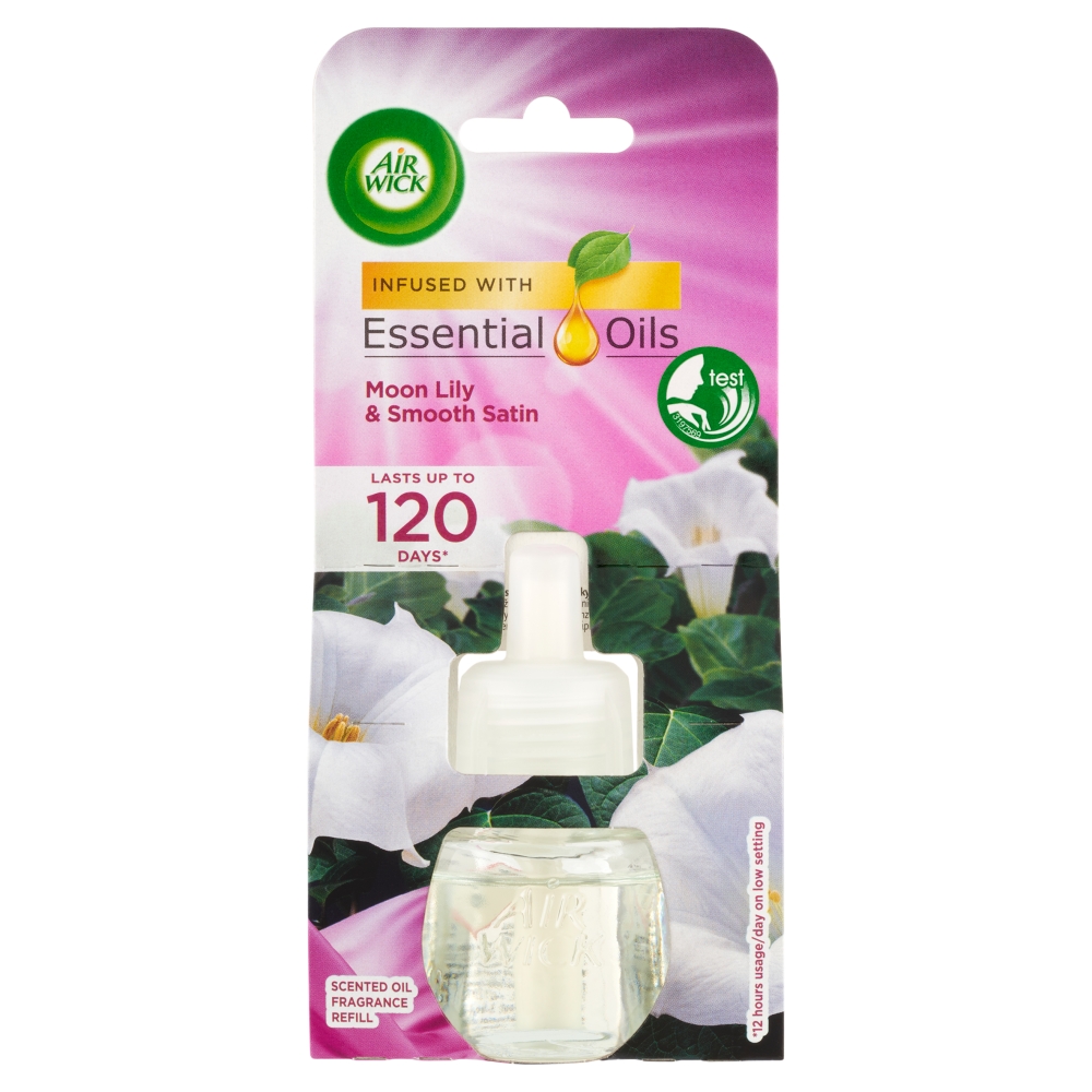 Levně Air Wick Jemný Satén a lilie náplň 19 ml