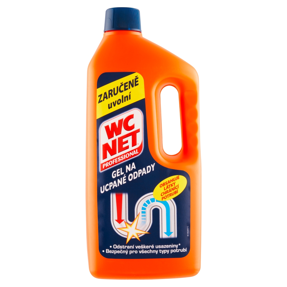 WC NET gel na ucpané odpady 1000 ml