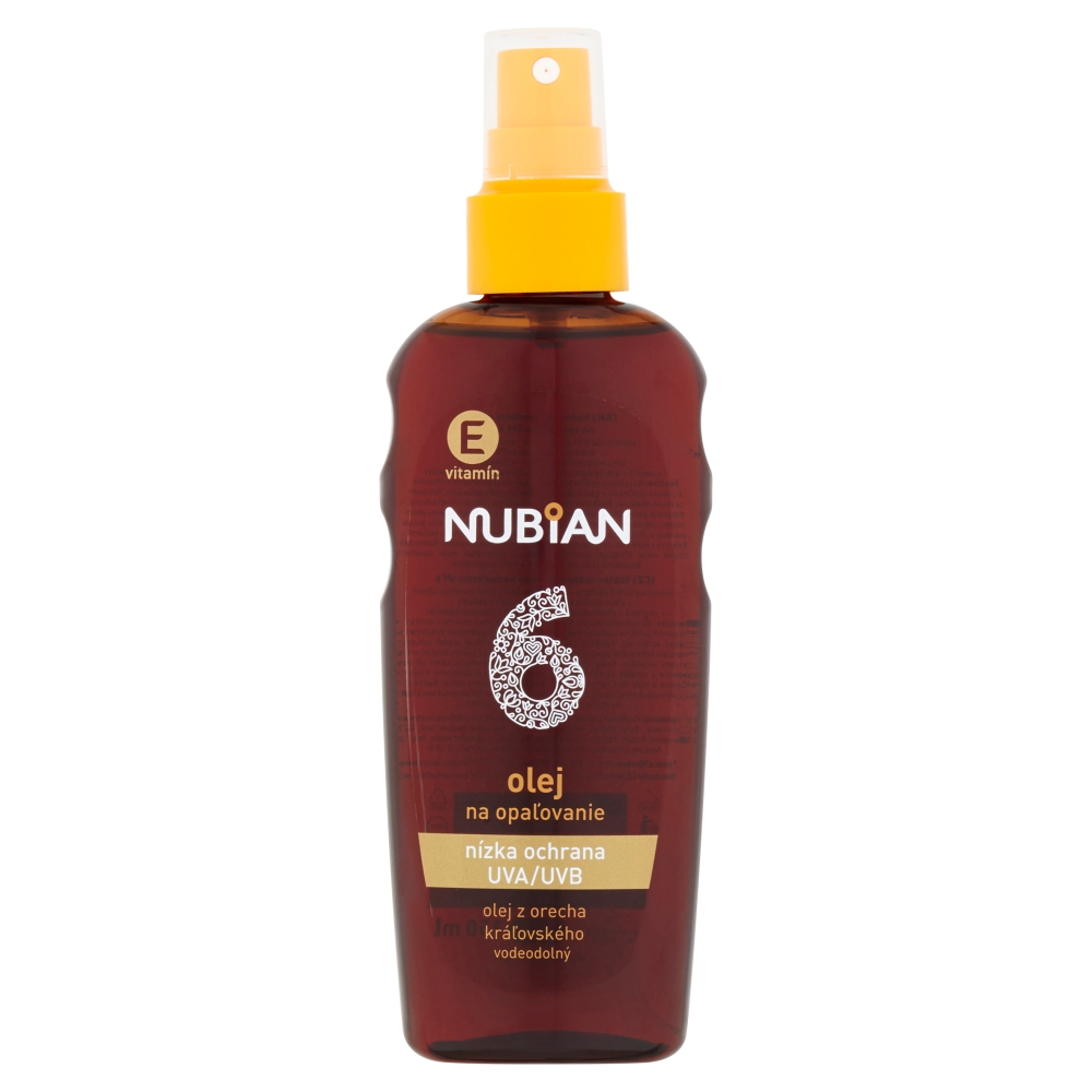 Nubian olej na opalování spray SPF6 150 ml