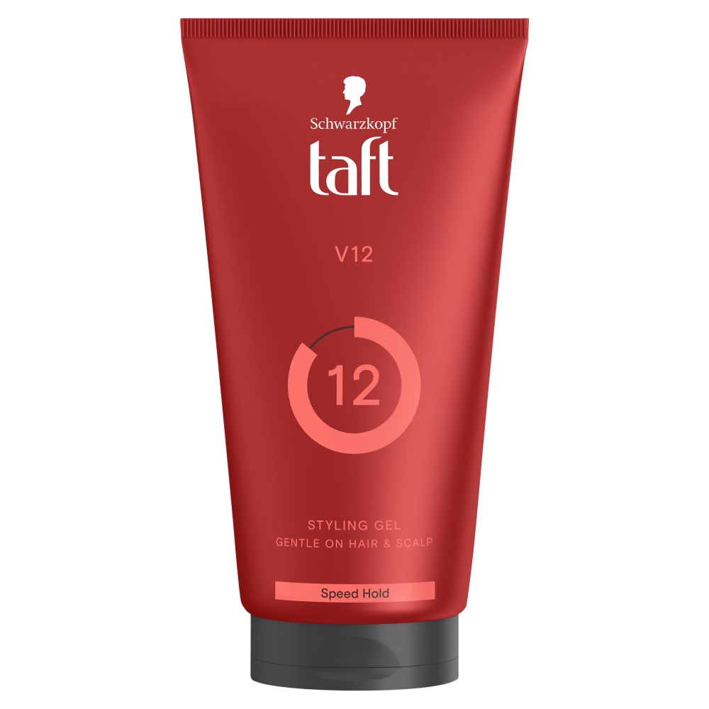 Taft Look V12 Power Speed Turbo fixační gel na vlasy 150 ml