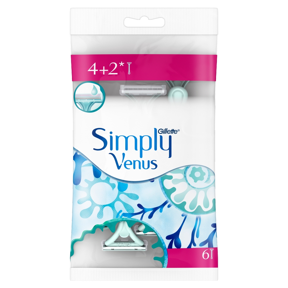 Gillette Venus Simply jednorázová holítka 6 ks