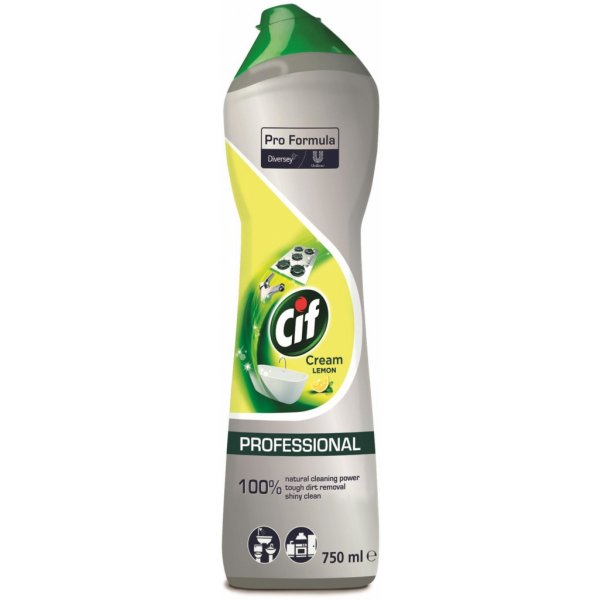 Cif Čistící krém Professional lemon 750 ml
