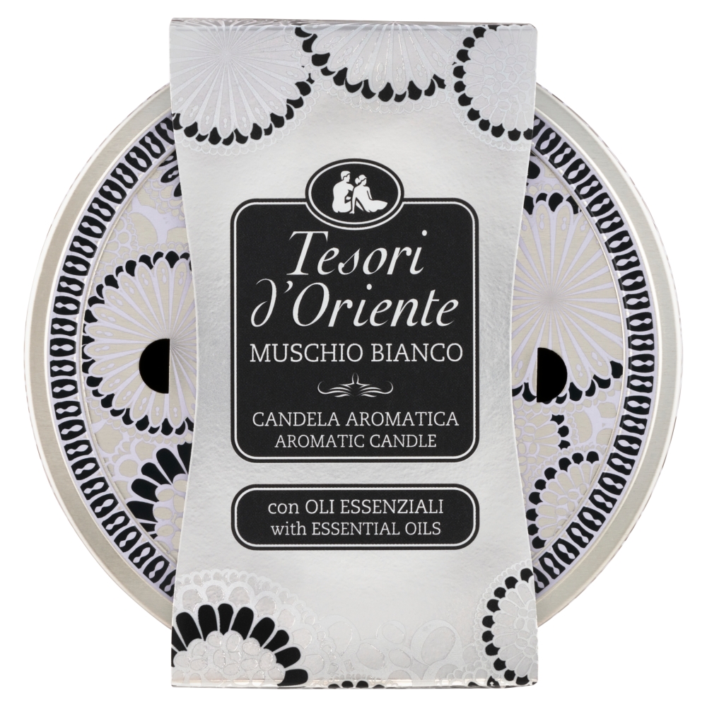 Levně Tesori d'Oriente Tesori d´Oriente Muschio Bianco svíčka 200 g