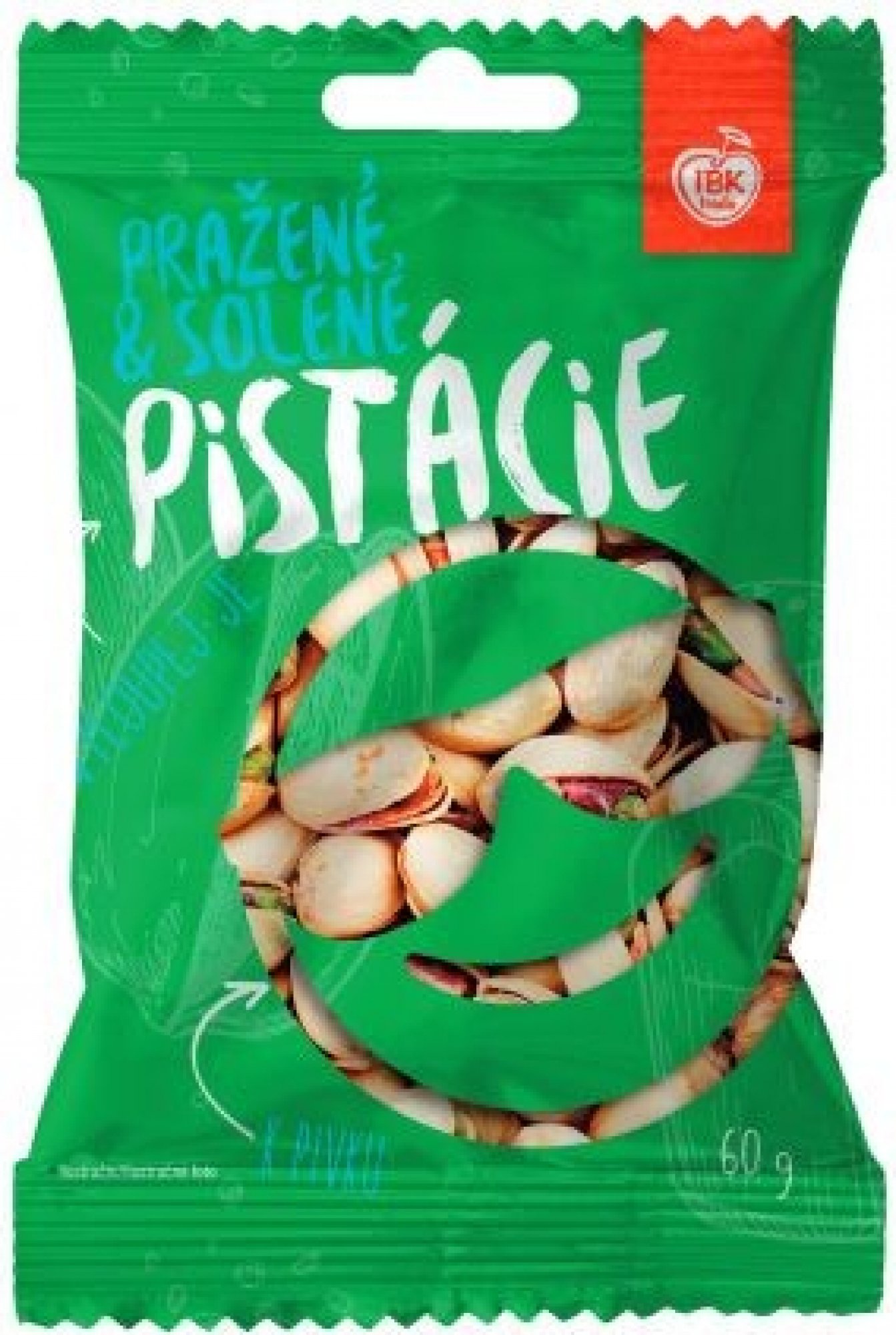 Pistácie pražené solené 60 g
