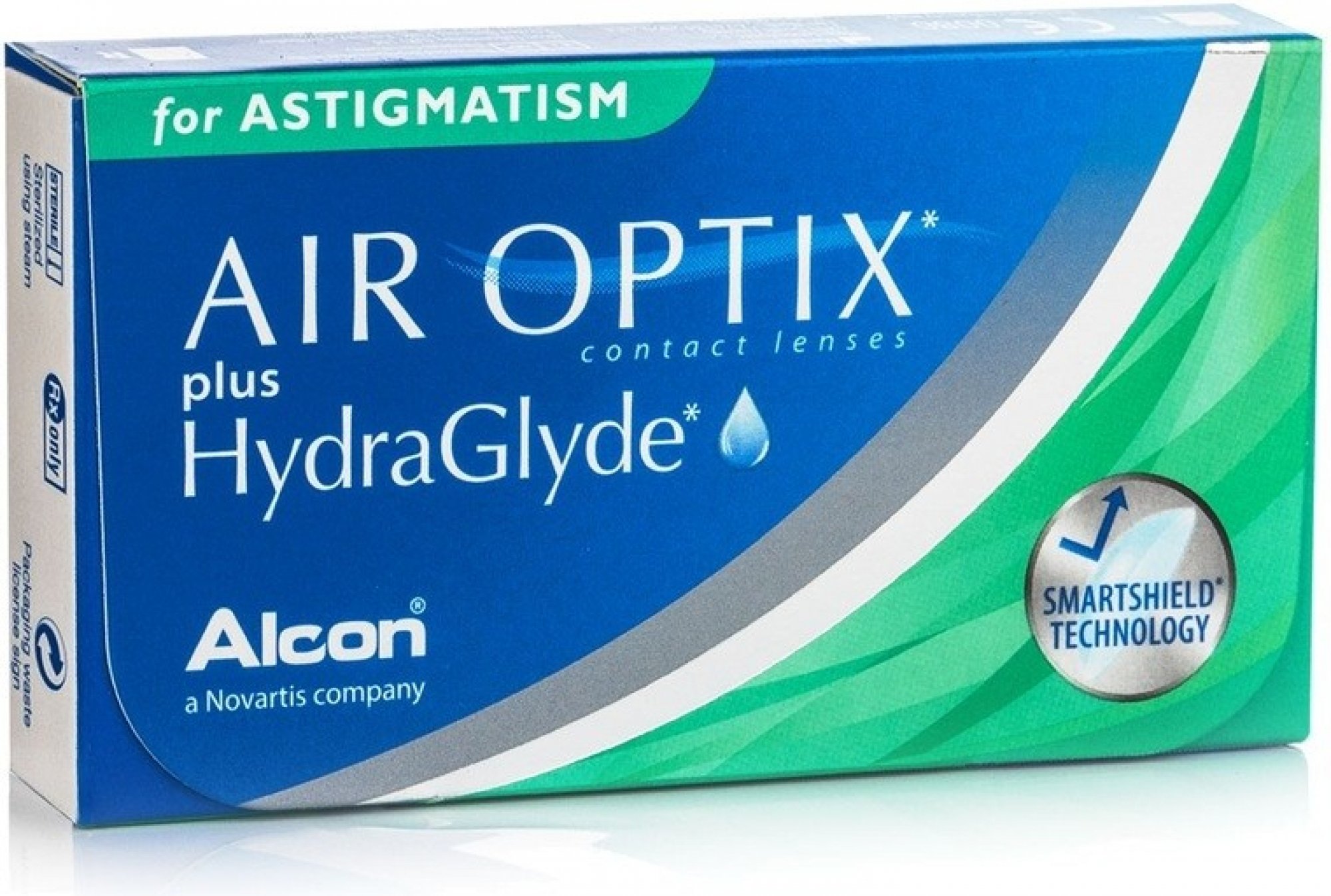 Alcon Air Optix plus HydraGlyde for Astigmatism 6 čoček, 0.3