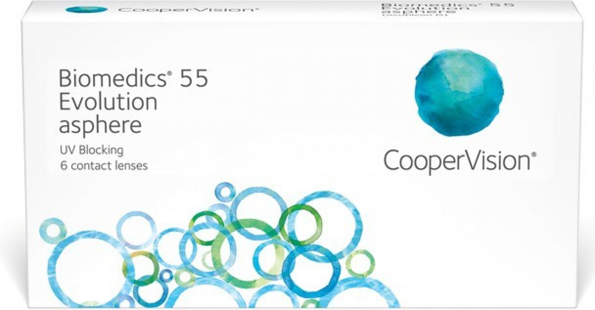 Cooper Vision Biomedics 55 Evolution 6 čoček, -1.5