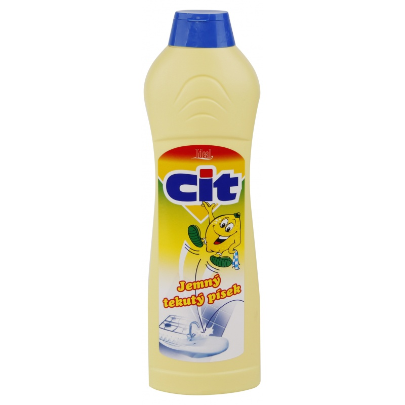 Cit jemný tekutý písek 600g lemon