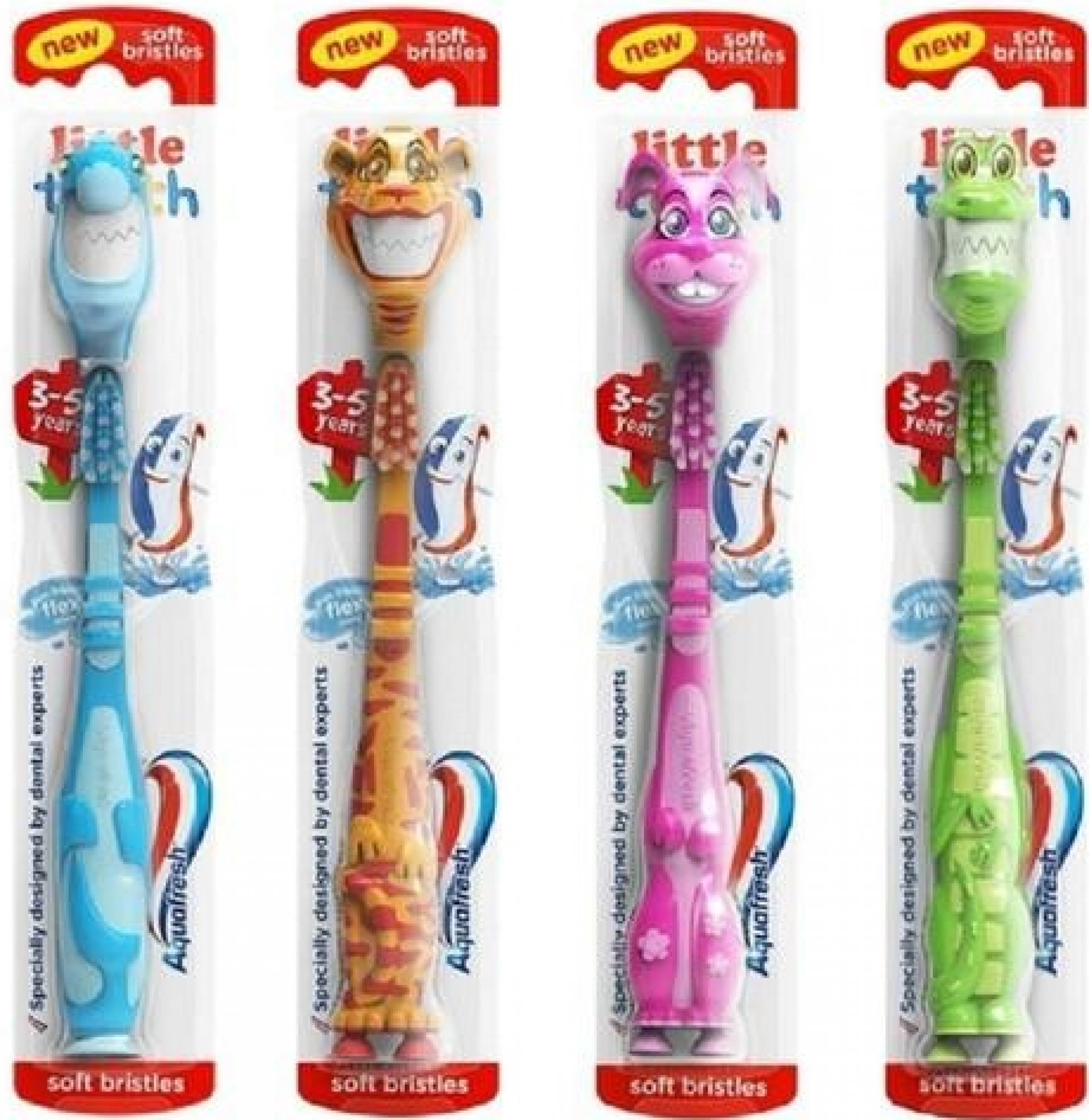 Aquafresh dětský zubní kartáček my big teeth soft 1ks