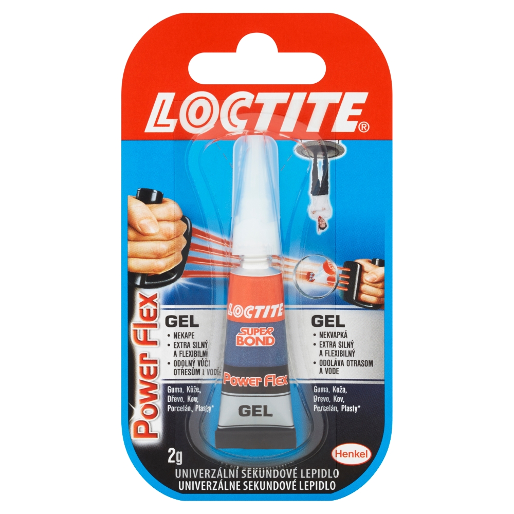 Vteřinové lepidlo Loctite Super Bond Gel, 2 g