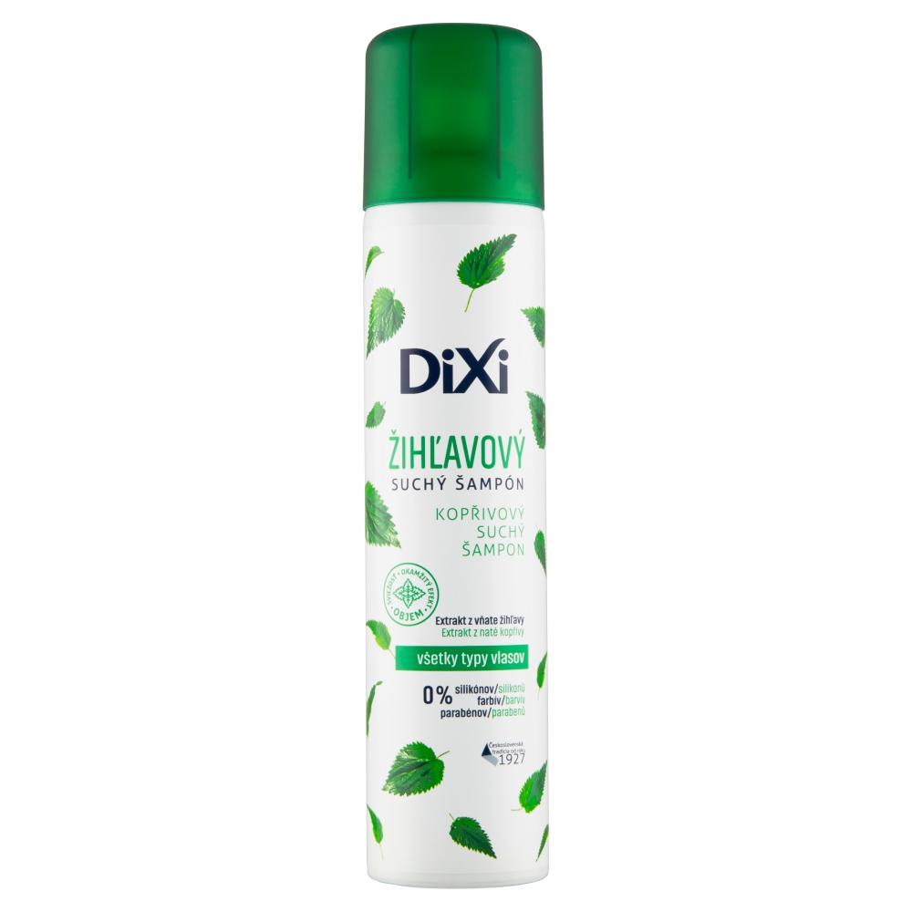 Dixi Kopřivový suchý šampon na vlasy 200 ml