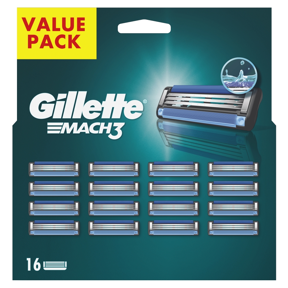 Levně Gillette Mach3 16 ks