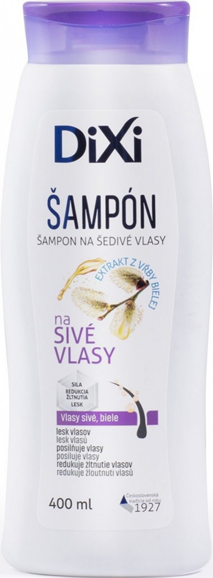 Dixi Silver šampón na Šedivé vlasy 400 ml