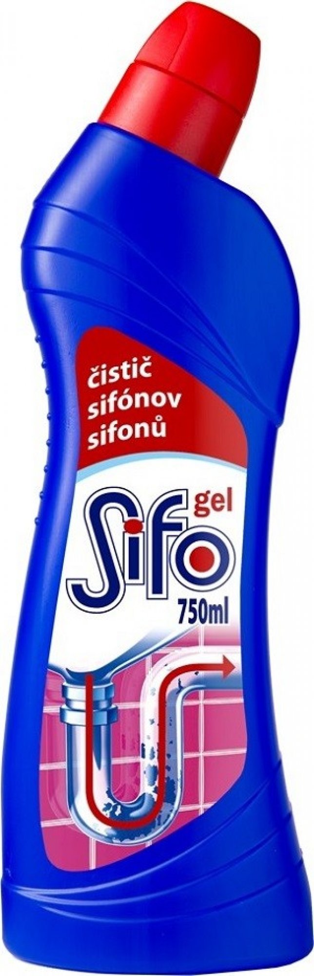 Sifo gel čistič sifonů 750 ml
