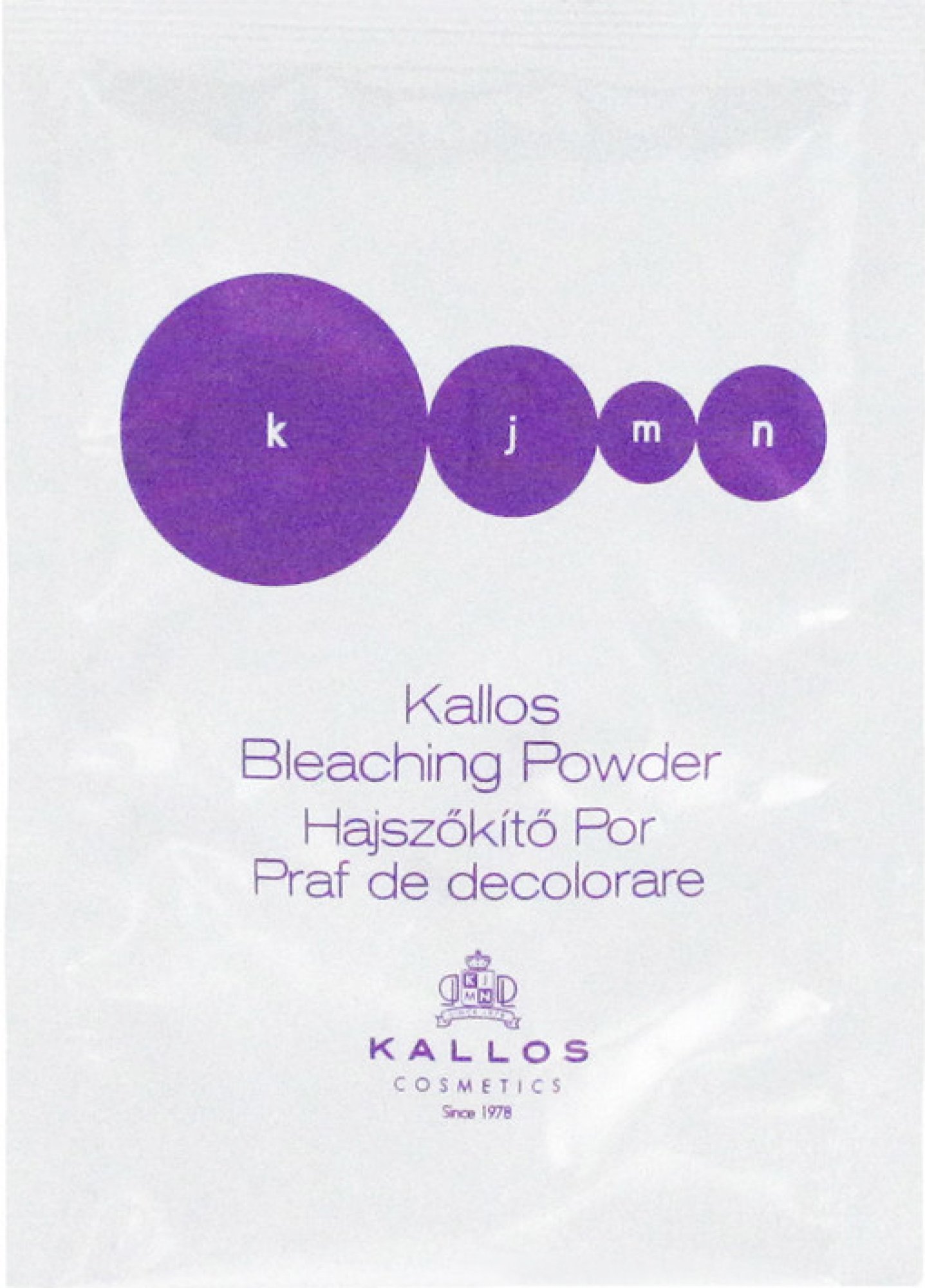 Levně Kallos professional melírovací prášek 35 G