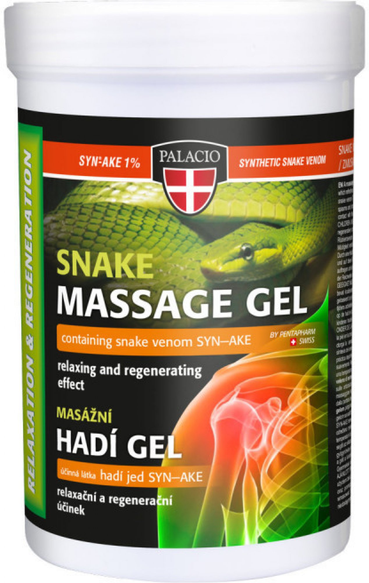 Palacio Hadí jed masážní gel 380 ml