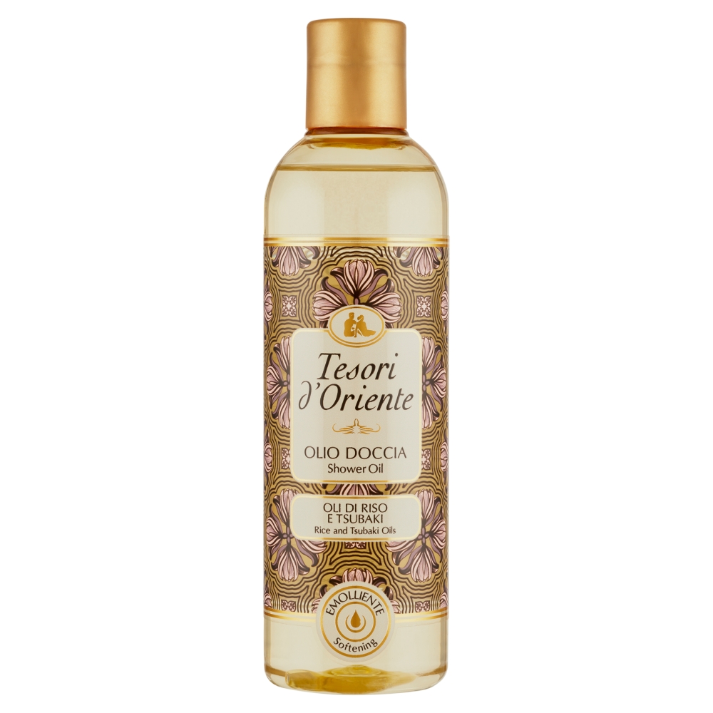 Tesori d´Oriente sprchový olej s rýžovými oleji a Tsubaki olejem 250 ml