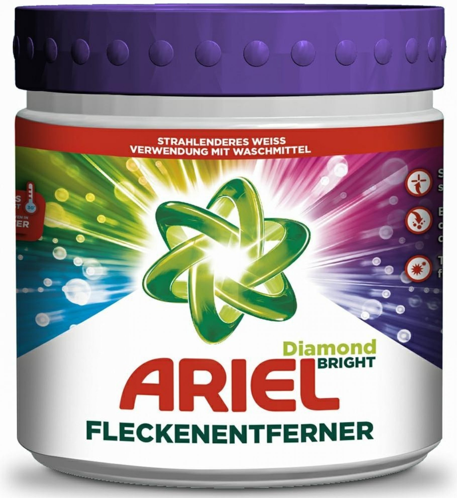 Levně ARIEL, Odstraňovač skvrn DIAMOND BRIGHT, 500 g