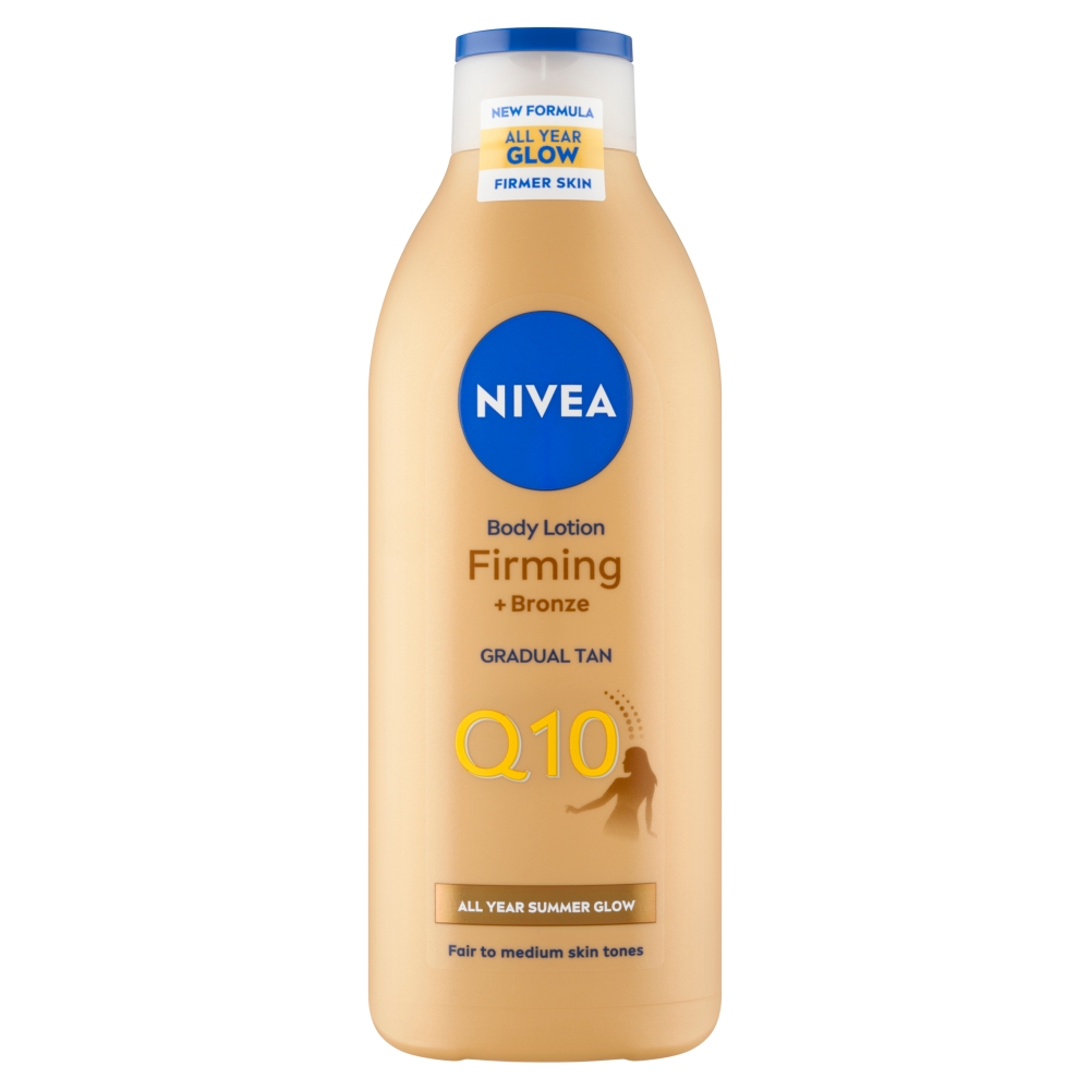 Levně Nivea Q10 Plus Firming Bronze tělové mléko 400 ml