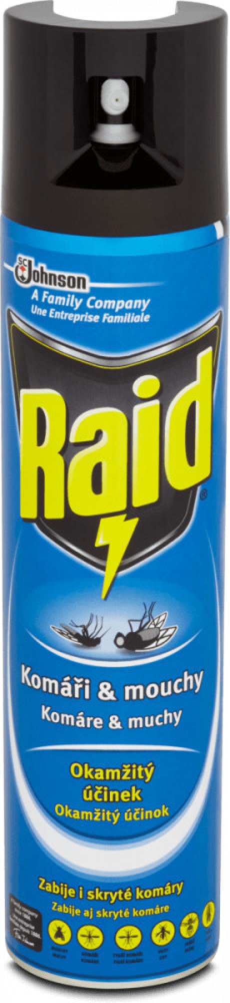 Raid Proti létajícímu hmyzu aerosolový přípravek