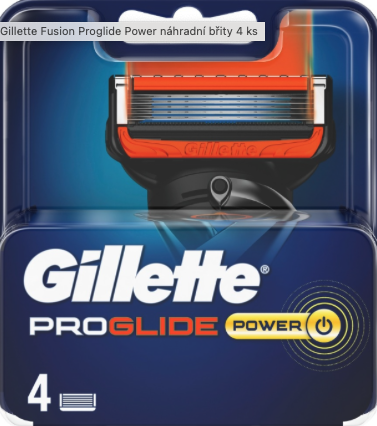 Gillette  ProGlide POWER 4 ks