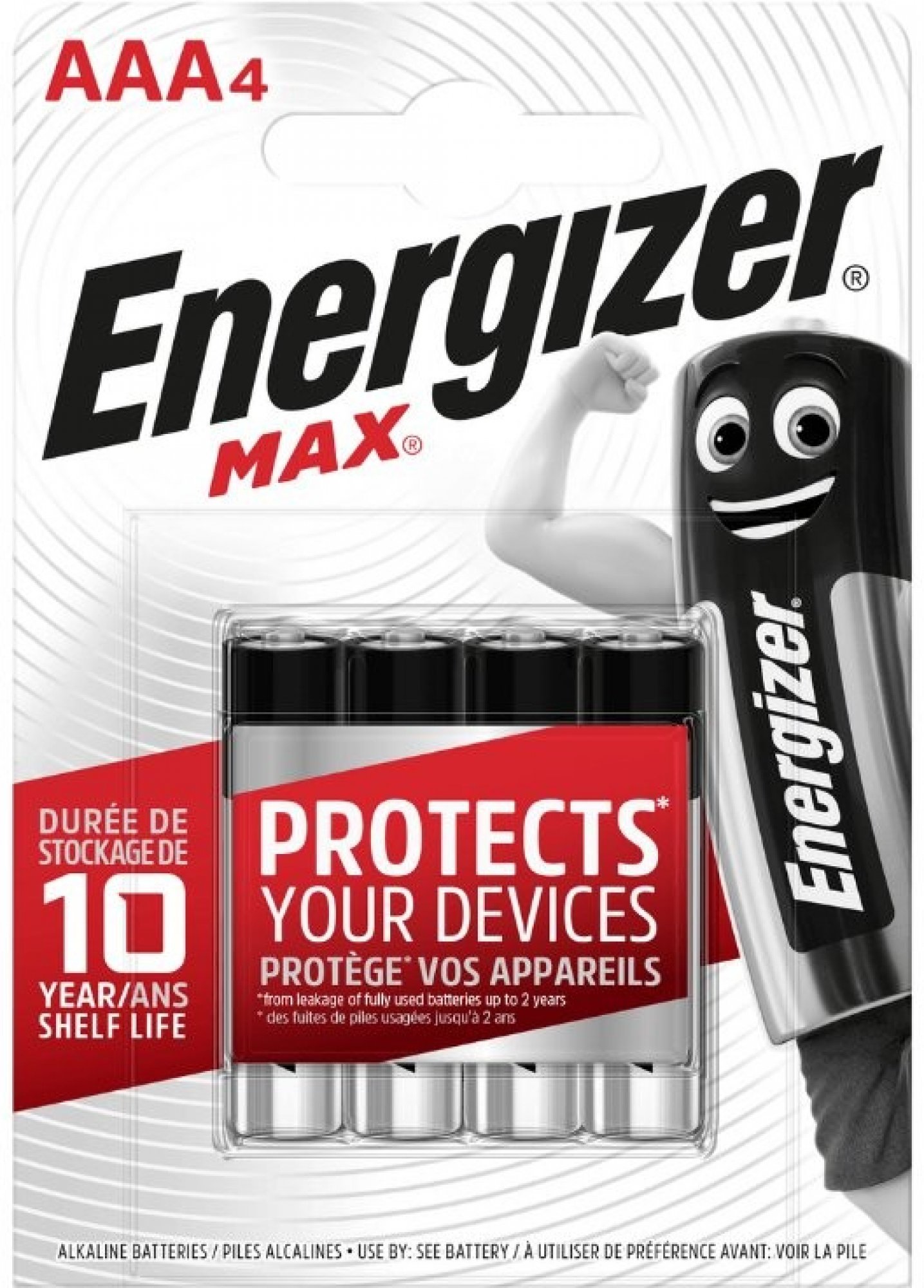 Energizer Max LRO3 AAA 4ks mikrotužková bat.