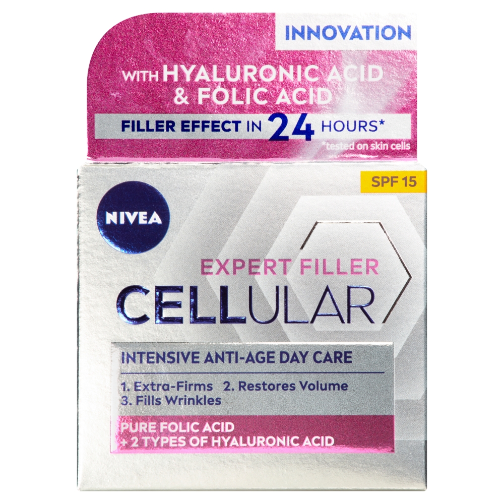Levně Nivea krém CELLULAR Expert Filler 50ml Anti-Age Noční