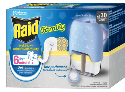 Raid Family elektrický odpařovač s tekutou náplní