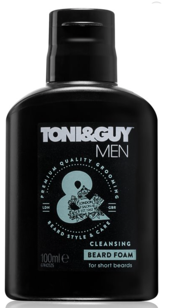 Toni & Guy Toni&Guy Men čisticí pěna na obličej a vousy 100 ml