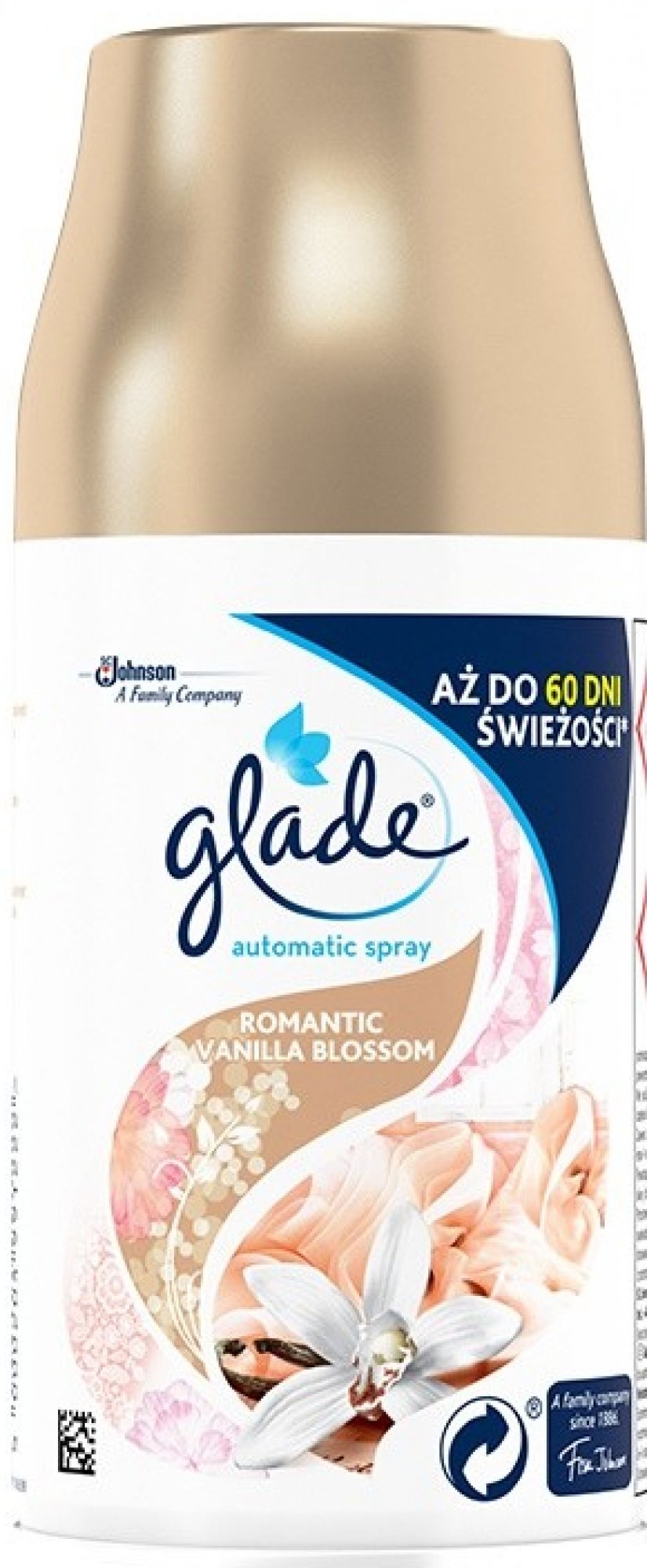 Levně Glade Automatic Spray Romantic vanilla blossom náplň 269 ml