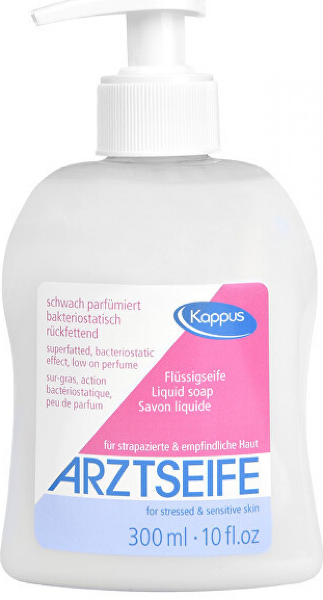 Levně Kappus antibakteriální lékařské tekuté mýdlo s ureou dávkovač 300 ml
