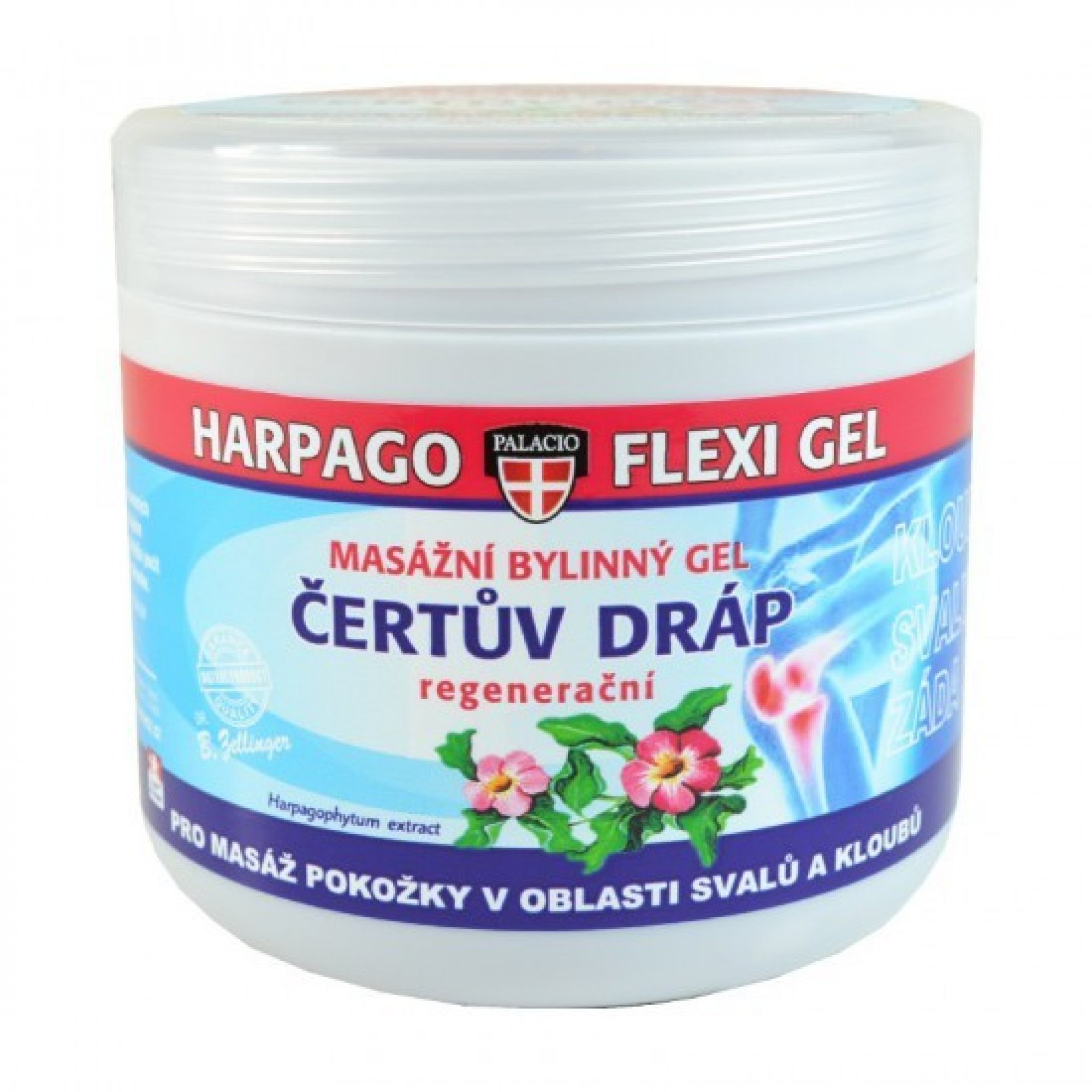 Palacio Čertův dráp masážní gel, 600 ml