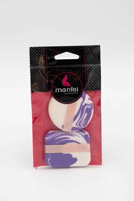 Houbičky labutěnka na make-up manfei 2ks