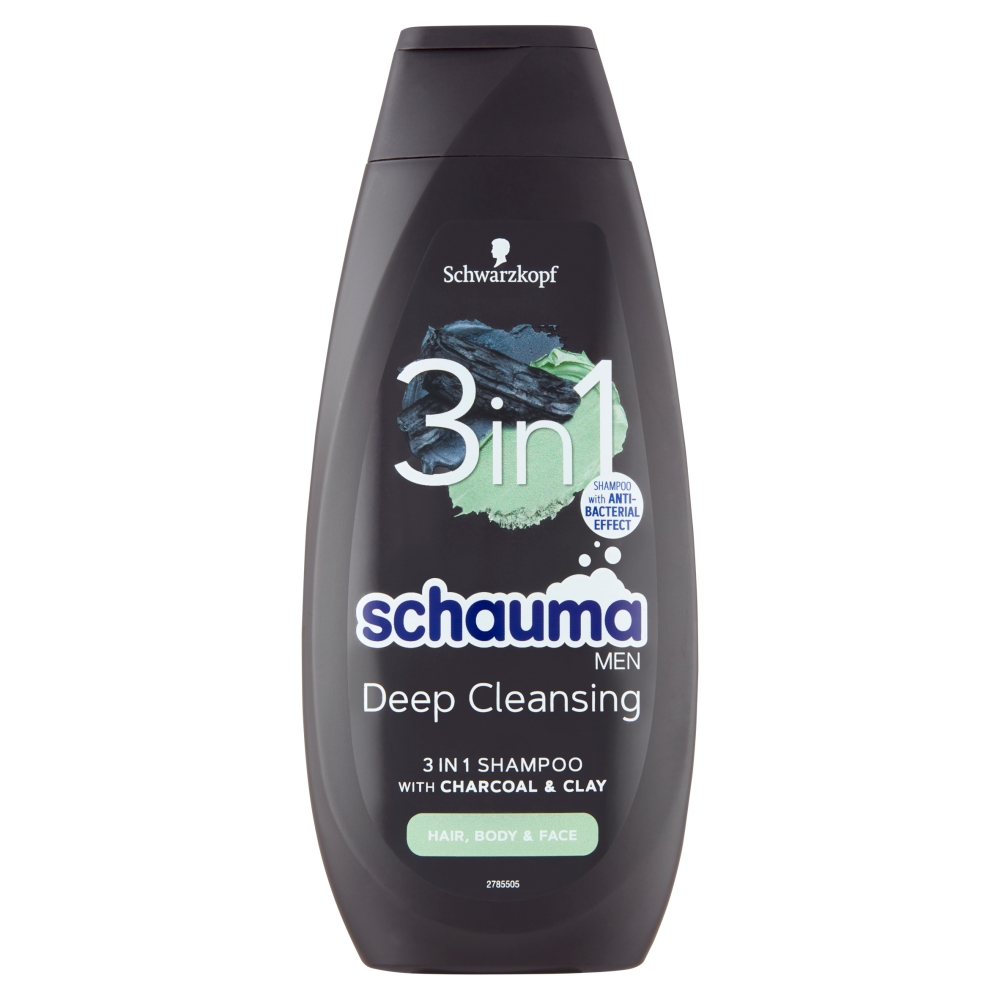 Schauma MEN 350ml Charcoal 3in1